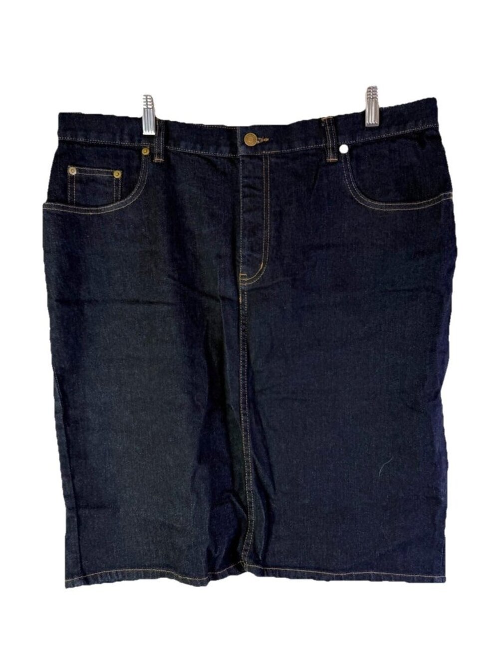Lauren Ralph Lauren Denim Jean Straight Skirt